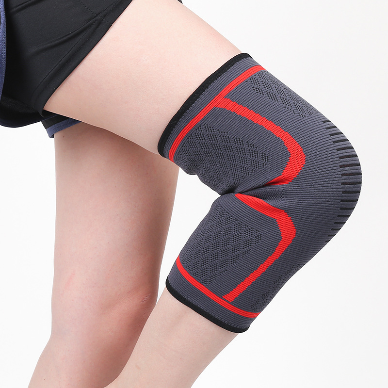 Knee Sleeve Pair - 1 szt. Męskie elastyczne nylonowe opaski