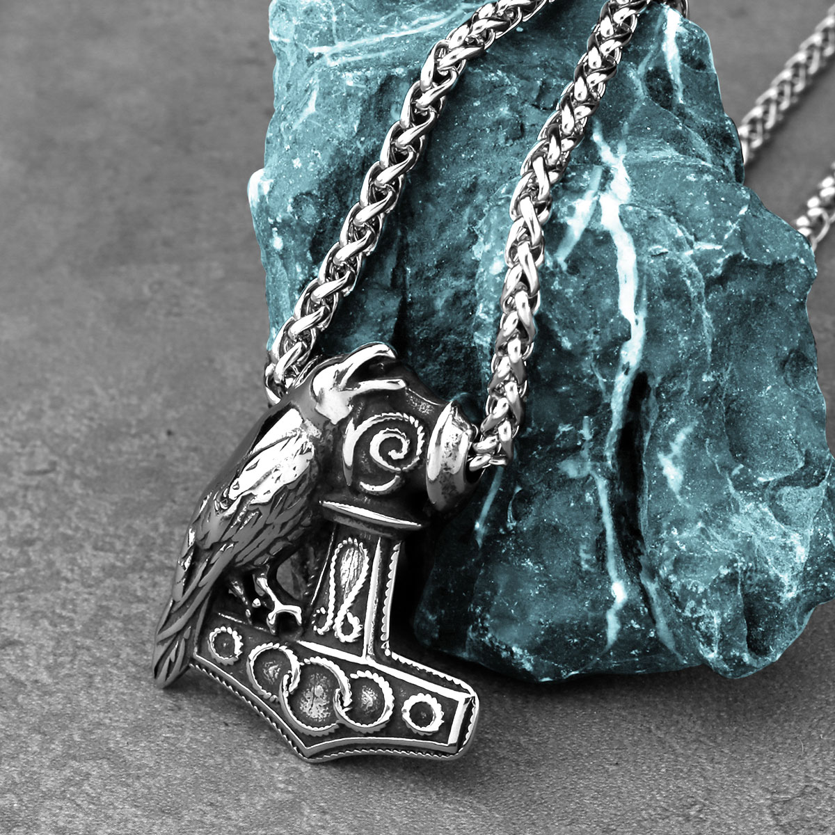 Nordic Odin Raven Thor Hammer  – Battle Rope Anchor recenzja i cena