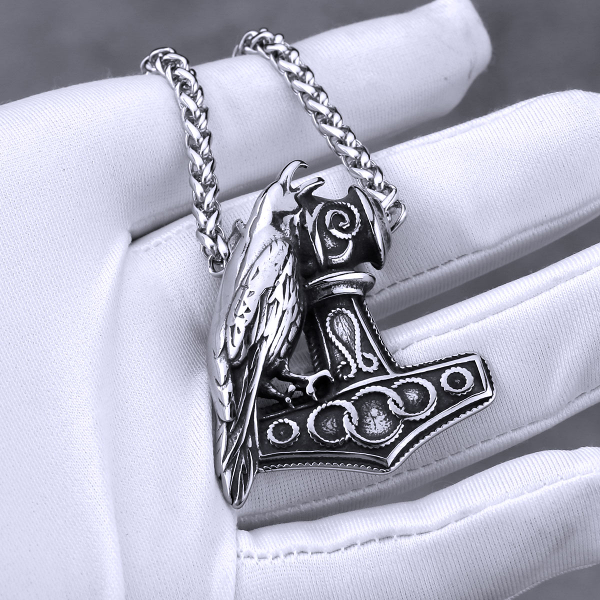 Nordic Odin Raven Thor Hammer  – Battle Rope Anchor recenzja i cena